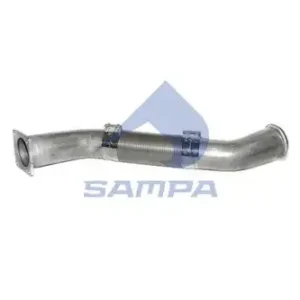 труба гофрированная глушителя передняя! d127мм DAF XF95 050.464 SAMPA