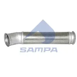 труба гофрированная глушителя выхлопная! перед. L650мм DAF CF85/XF105/XF95 051.007 SAMPA