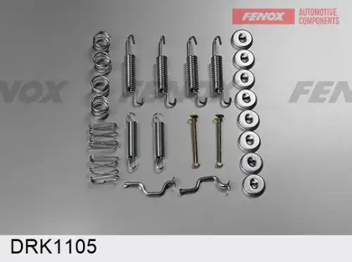 р/к тормозных колодок задних! Lexus LS/GS 3.0/4.0 97>,Toyota RAV 4/Avensis 2.0D 00> DRK1105 FENOX