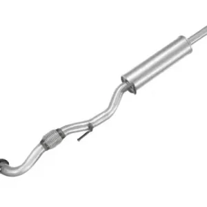 Глушитель приёмная труба (С резонатором) VW Polo Sedan V (RUS) 1,6L CFNA 2011-2015. Нержав CBD120025 CBD