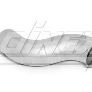 труба глушителя !2-изг. 90гр. D=5', от турбины к гофреFRL 87033 DINEX