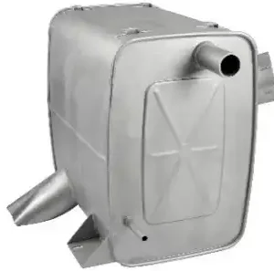 резонатор глушителя !E-line ЕВРО 1 прямоугольный MB Actros 1831-4148 27589 SOYLU