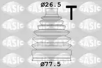 к-кт пыльника ШРУСа наружного! Renault Clio III/Kangoo II/Scenic II 1.6i/1.5DCi 03> 1904038 SASIC