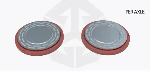 р/к дискового тормоза! 2(мр) толкатели BPW TS2 3709/4309 19701 TTT