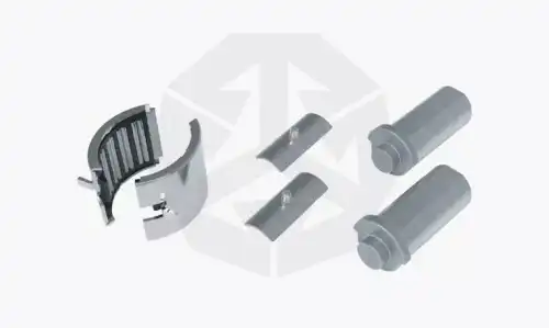 р/к дискового тормоза! 6(мр) к-кт подшипников игольчатый, уровня, роликовый BPW TS2 3709/4309 19744 TTT