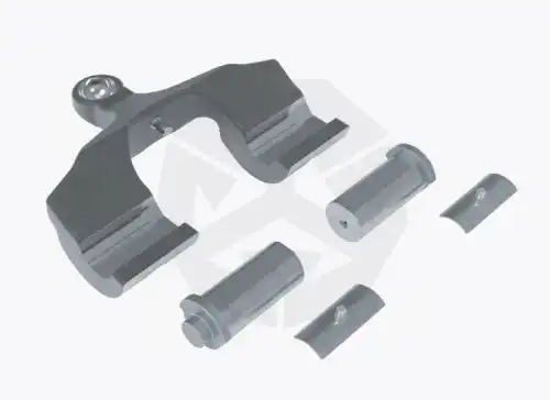 р/к дискового тормоза! 5(мр) рычаг суппорта с подшип. уровня и роликовым BPW TS2 3709/4309 19820 TTT