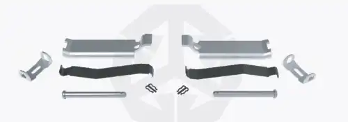 р/к тормозных колодок! 10(мр) пластины, установочный комплект на ось BPW TS2 3709/4309 19770 TTT