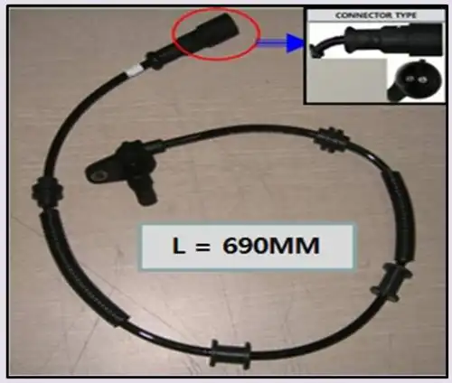 Датчик ABS SSANGYONG 4143209002