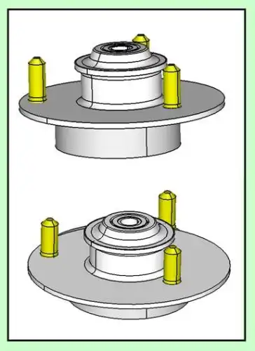 опора стойки перед.!SsangYong 4431509001