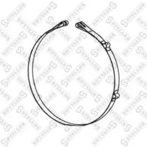 Хомут глушителя STELLOX 82-01090-SX
