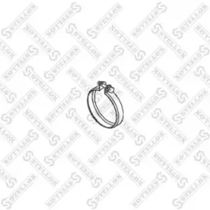 Хомут глушителя STELLOX 82-01104-SX