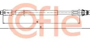 Трос ручного тормоза COFLE 92.10.4668