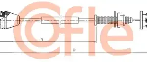 Трос газа для автомобиля COFLE 92.11.0288