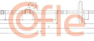 Трос ручного тормоза COFLE 92.11.5827