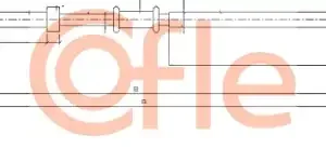 Трос ручного тормоза COFLE 92.12.0726