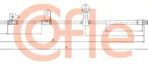Трос ручного тормоза COFLE 92.17.4223