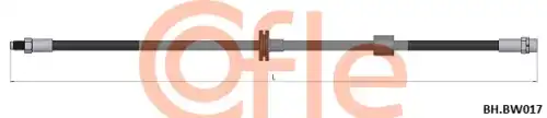 Шланг тормозной 92.BH.BW017 COFLE