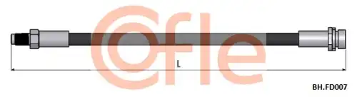 шланг тормозной задний левый! Ford Transit V347 06>