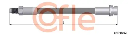 Шланг тормозной 92.BH.FD102 COFLE