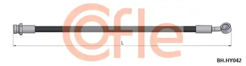 шланг тормозной задний! L=365 с ABS Hyundai Tucson 2.0/2.7/2.0 CRDi 04>