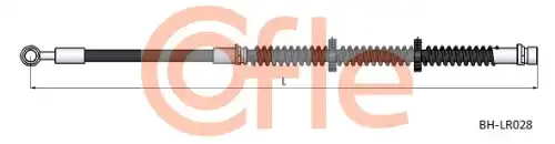 Шланг тормозной 92.BH.LR028 COFLE