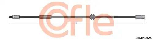 шланг тормозной передний! L=586 MB W251/X164/W164 05>