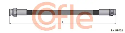 Тормозной шланг ! CITROEN, DS, PEUGEOT 5008 1.2 15>17, 5008 1.6 16V 09>17, 5008 1.6 BlueHDi 120 14> 92.BH.PE002 COFLE