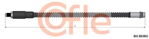 Шланг тормозной передн RENAULT Clio 98- / Twingo 07- 92.BH.RE002 COFLE