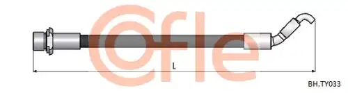 Шланг тормозной TOYOTA AURIS/VERSO 07- 92.BH.TY033 COFLE