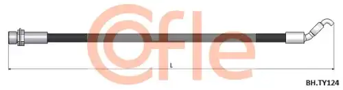 Шланг тормозной LEXUS IS II 05- 92.BH.TY124 COFLE