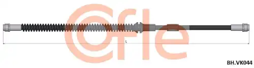 шланг тормозной передний! L=545 Audi Q7,VW Toureg,Porsche Cayenne 3.0-6.0 02>