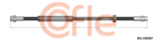 шланг тормозной задний! L=395 Ford Galaxy, VW Sharan 1.8-1.9TDi 96>