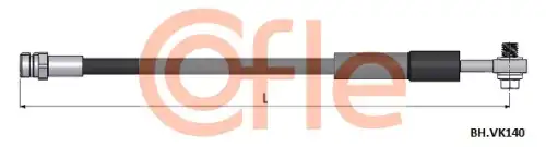 Шланг тормозной 92.BH.VK140 COFLE