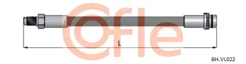 Шланг тормозной VOLVO S80/V70/XC70 06- 92.BH.VL022 COFLE