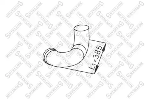 труба глушителя! задняя вертикальнаяScania P/R-Series CP12, CP/CR16/19, CT14/19 82-03746-SX STELLOX