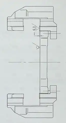 скоба суппорта! переднего Ford Focus 05> CF 032003 TRIALLI