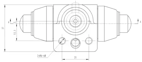 Тормозной цилиндр TRIALLI CF 2001