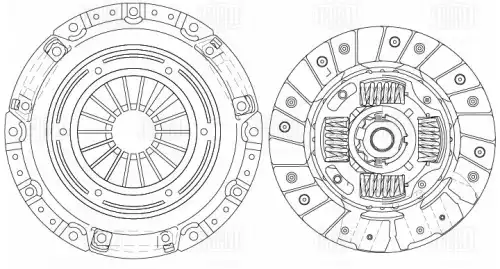 Комплект сцепления TRIALLI FR 0511