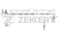Датчик тормозных колодок ZEKKERT BS-8141
