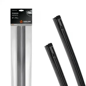 резинки стеклоочистителя! PRO 700х8мм (28') 2шт в пакете с навершием AWBRE70008K AIRLINE