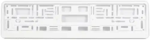 рамка номерная универсальная! белая BRX0270015 BRIX