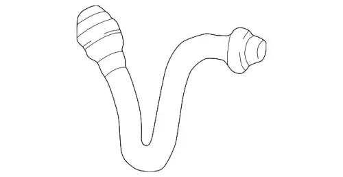 шланг тормозной!зад L280mm Mitsubishi Lancer 1.3/1.6 03> MR449101