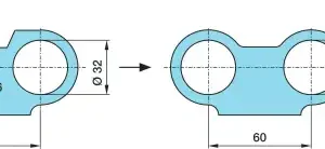пластина торм. колодки! фиксирующая BPW 03.232.44.04.0