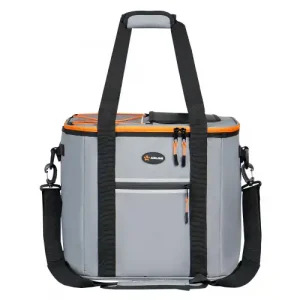 ADCB010 Сумка-холодильник (термосумка)'Пикник', 56л, 41x34x41см, водонепр.,серая (ADCB010) AIRLINE