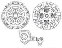 Комплект сцепления TRIALLI FR 1016