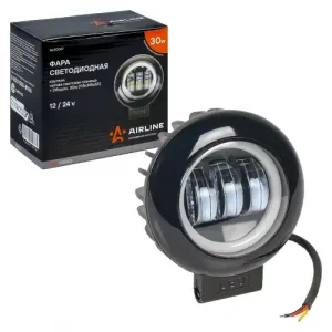 Фара рабочего света светодиодная AIRLINE ALED017 6500K К
