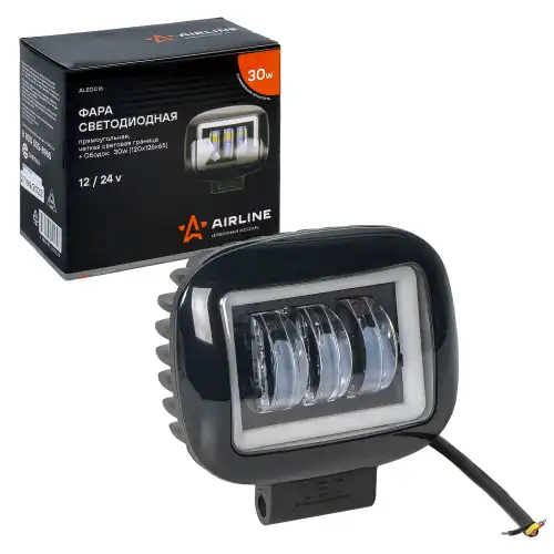 Фара рабочего света светодиодная AIRLINE ALED016 6500K К