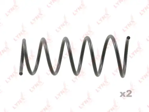 пружина передняя! Dacia Duster, Renault Duster 1.6 16V 4X4 10> SC-2836 LYNXAUTO