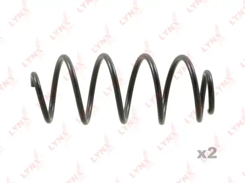 пружина передняя! Lada Priora 1.6i 08> SC-2858 LYNXAUTO