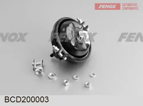 камера тормозная !тип 16, шпильки M12x1.5 (76мм), шток М16x1.5, вылет штока 42мм МАЗ BCD200003 FENOX